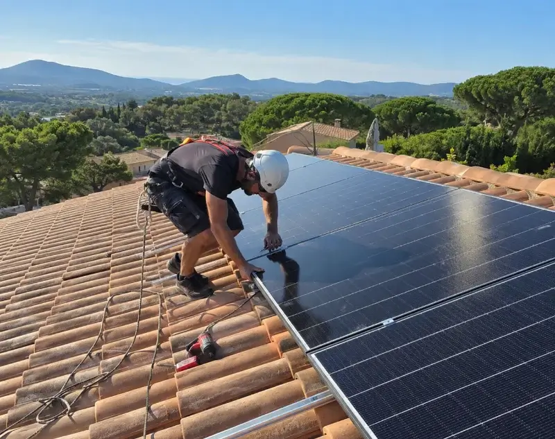 Installateur panneaux solaires Pougnadoresse — pose photovoltaïque sur toiture